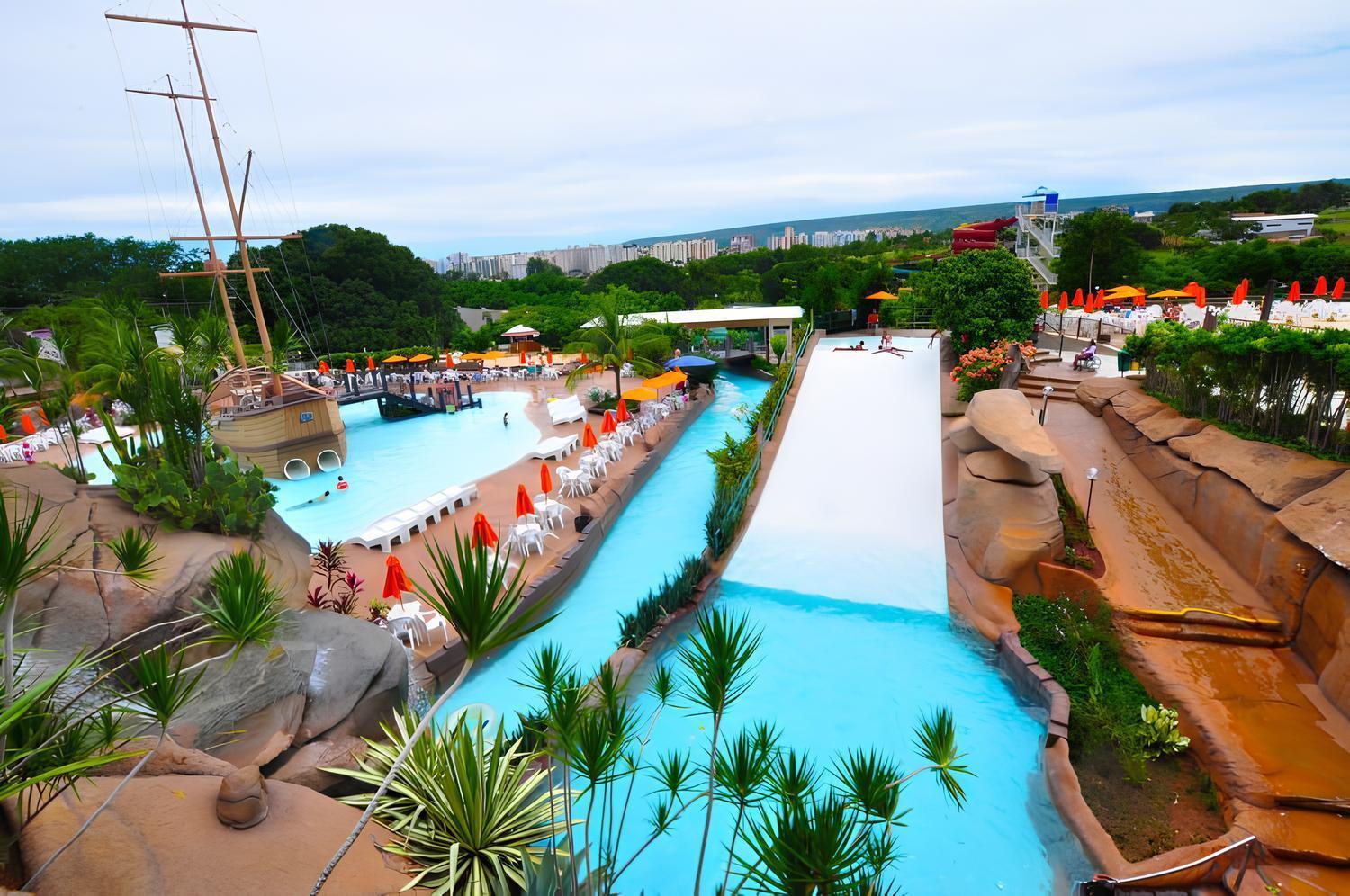Spazio Diroma Com Acesso Ao Acqua Parque Caldas Novas Exterior foto